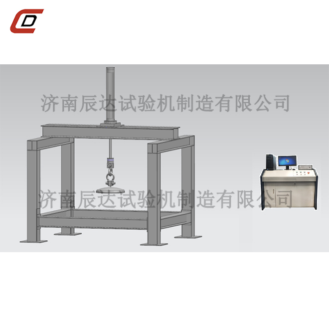 邊坡柔性防護網(wǎng)系統(tǒng)抗頂破力試驗機的工作原理是什么？